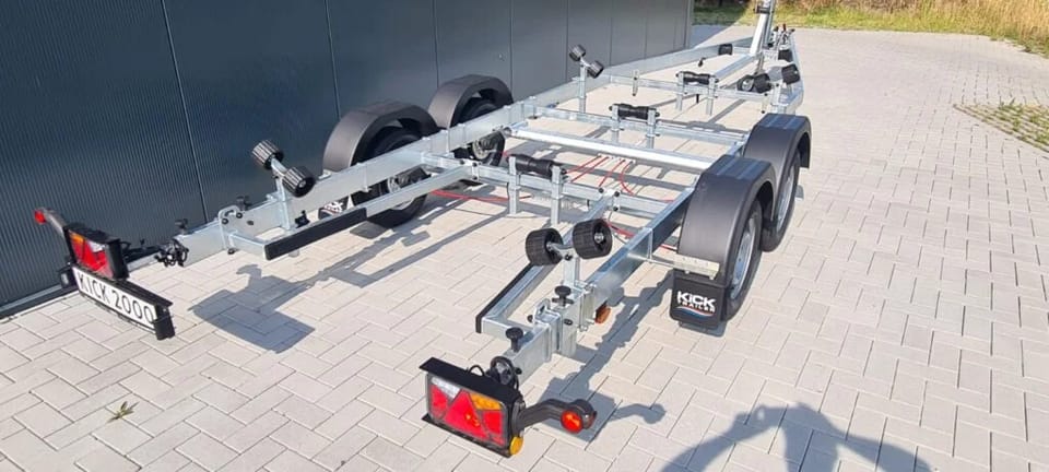 KT2000 XL Tender Kicktrailer Boottrailer – Geremd & Nederlands Kenteken - Foto 8