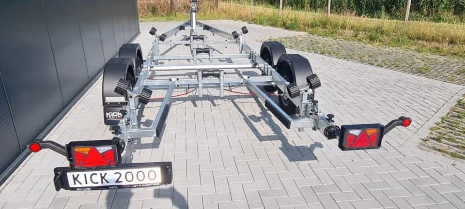 KT2000 XL Tender Kicktrailer Boottrailer – Geremd & Nederlands Kenteken - Foto 9