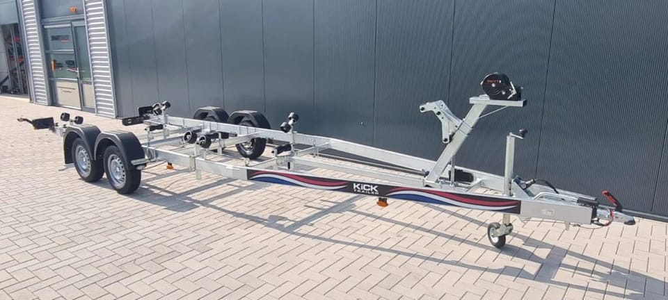 KT2000 XL Tender Kicktrailer Boottrailer – Geremd & Nederlands Kenteken - Foto 12